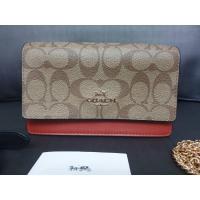 ราคา .Coach คาดอก+Cross Body แท้100%สีน้ำตาลอ่อน/ส้ม ฐานกว้าง 2" ยาว7.1" สูง 4.4" (20405825872)