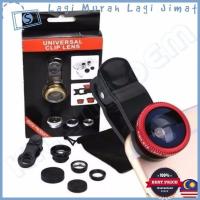 ราคา 3 in 1 Universal Clip Lens 3in1 มุมกว้าง + Fish Eye + เลนส์มาโครสําหรับ Android iP (27641734540)