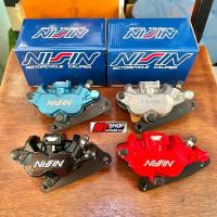 ราคา ปั้มนิชชินเเท้ ปั่มล่าง Nisinแท้ 2 พอต มี 4 สี ขาตรงรุ่น ใส่เวฟ125r-s/125บังลม/100s (16991285766)