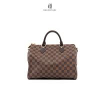 ราคา L V SPEEDY BAND 30 EBENE DAMIER CANVAS GHW (26533645888)