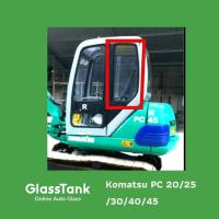 ราคา กระจกบานตายหลังซ้ายโคมัตสุ Komatsu PC 20,25,30,40,45 กระจกแม็คโคร (15198705083)