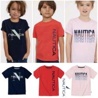 ราคา เสื้อยืดแขนสั้น ลาย Nautica สําหรับเด็กผู้ชาย | เสื้อยืด ลาย Nautica สําหรับเด็กผู้ชาย (18089368188)