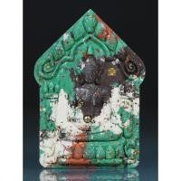 ราคา พระขุนแผนเนื้อก้นครกรวมมวลสาร ฝังตะกรุดเงินแท้ 1 ดอก ฝังหินปฐพี แร่เม็ดทอง (29903964603)