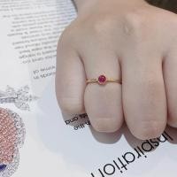 ราคา Princely แหวนทองเคแท้ 9K แหวนทับทิม (1225373543)