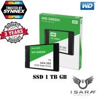 ราคา WD SSD GREEN 1TB, 2.5" SATA (7938730270)