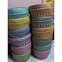 ราคา พานตักบาตร ใบใหญ่ งานละเอียด กระจาดสานรูปทรงขัน คละลาย กระจาดสานรูปทรงขัน กระจาดสาน สานไม้ไผ่ ขันตักบาตรกระจาดไม้ไผ่ (4587284375)