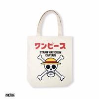ราคา กระเป๋าสะพายข้างวันพีช One Piece Cloth Bag การ์ตูนลิขสิทธิ์แท้ รุ่น0120F-642 สีครีม Supercomics (6150170225)