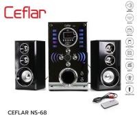 ราคา Ceflar ลำโพงขยายเสียง 2.1 CH รุ่น NS-68 (6334324527)