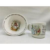 ราคา จาน ถ้วย แก้วมัค mug wedgwood made in england peter rabbit (23685187992)