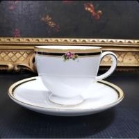 ราคา ชุดชาwedgwood +จานรองสภาพใหม่ลายสวยทองครบ (28569762274)