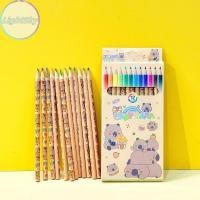 ราคา LightSky 12 สี Sanrio Hello Kitty Capybara สีไม้ดินสอสีชุด Ketch วาดดินสอสําหรับโรงเรียนอุปกรณ์สํานักงานเด็กของขวัญ TH (42165111255)