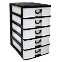 ราคา ตู้ลิ้นชักขนาดเล็ก ลายหวาย 5 ชั้น (9018463580)