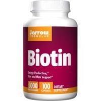 ราคา Jarrow Formulas Biotin 5000 mcg (5 mg) 100 Capsules (1425838594)