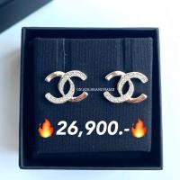 ราคา New chanel earrings ต่างหู สวยเรียบหรู ใส่ได้ตลอด (29036557232)