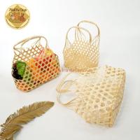 ราคา กระเป๋าชะลอมไม้ไผ่สาน ชะลอมของฝาก กระเป๋าไม้ไผ่สาน (4445200868)