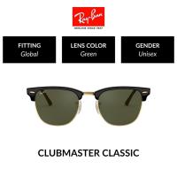 ราคา Ray-Ban Clubmaster - RB3016 W0365 size 51 -sunglasses แว่นกันแดด (907987386)