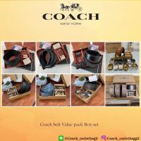 ราคา Coach belt Value pack Box set (25536948429)
