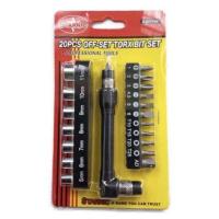 ราคา Starnic ชุดบล็อก หกเหลี่ยม 2หุน 20ตัว บล็อคหัวดาว ดอกไขควง ลูกบล๊อก เบอร์ 5,6,7,8,9,10,11 มิล หัวแฉก หกแฉก (12142946382)