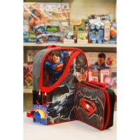 ราคา กระเป๋าเป้ แบทแมน ซุปเปอร์แมน Batman v Superman ขนาด 16 นิ้ว (4647661374)