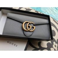 ราคา GUCCI GG Marmont Continental Wallet (1822037171)