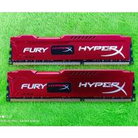 ราคา Ram: Kingston Hyper X Fury Red-White ddr3 1600 16Gb(8x2Gb) | Team Dark Red ddr3 1600 16Gb(8x2Gb) แรมคอมมือสอง (13880787413)