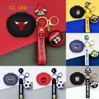 ราคา For EDIFIER NeoBuds Pro2 Case Creative Basketball Keychain Pendant EDIFIER NeoBuds Pro Silicone Soft Case Cartoon Soccer EDIFIER TWS NB2 Pro Shockproof Shell Protective Cover (25104002169)