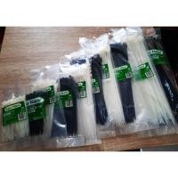 ราคา Cable Tie เคเบิ้ลไทร์ เข็มขัดรัดสายไฟ หนวดกุ้ง สายรัดไนล่อน สีดำ 4นิ้ว 6นิ้ว 8นิ้ว 10นิ้ว 12นิ้ว ยี่ห้อ Nano เอนกประสงค์ (5245492736)