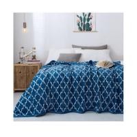 ราคา GlobalHouse TRUFFLE ESSENTIAL ผ้าห่ม SYBLDA รุ่นSY-02 200x230ซม. สีน้ำเงิน สินค้าของแท้คุณภาพดี (24220005732)