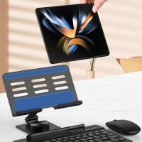 ราคา Ready ใหม่สําหรับ Samsung Galaxy Fold Z 7 Stand คีย์บอร์ดไร้สาย Fold6 360° พับแม่เหล็กหมุนได้ 765432 เมาส์บลูทูธ (40209978292)
