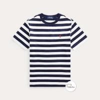 ราคา เสื้อยืดเด็ก Ralph Lauren ของแท้ (โลโก้ม้าเล็ก ลายทางกรม-ขาว) (14635338422)