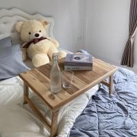 ราคา โต๊ะญี่ปุ่น โต๊ะพับได้ไม้สักแท้ (17641500166)