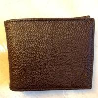 ราคา Like NEW Fred Perry Billfold Wallet Scotch Grain สี Chocolate (6301363959)