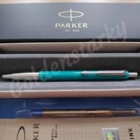 ราคา 1 แพ็คเกจคลิก: 1 ชิ้น Parker Vector Standard Turquoise CT Ballpoint + ปากกาลูกลื่นรีฟิล 1 ชิ้น (27915242426)