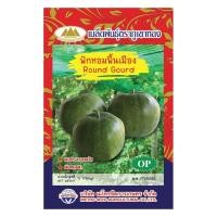 ราคา เมล็ดฟักหอม พื้นเมือง Round Gourd MT/OP-100 ตราภูเขาทอง เมล็ดพันธุ์ฟักหอม เมล็ดผัก เมล็ดผักสวนครัว (22355815500)