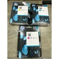 ราคา หมึก HP Officejet pro เบอร์ 18 สีเหลือง สีฟ้า สีชมพู เหมา 3 กล่อง (24972354066)