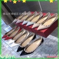 ราคา Valentino space silver women's flats 8-10cm heels (24680678009)