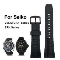 ราคา สายนาฬิกาข้อมือ ยางซิลิโคนนิ่ม กันน้ํา 26 มม. สําหรับผู้ชาย และผู้หญิง Seiko VELATURA SRH Series SP (28100129561)