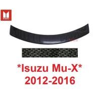 ราคา ลายเคฟล่า กันรอย ประตูหลัง ISUZU MU-X mux 2012 - 2016 กันรอยท้าย อีซูซุ มิวเอ็กซ์ คิ้วท้าย กันรอยท้าย 2013 กันรอยท้ายรถ (14299160076)