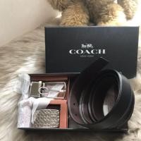 ราคา *ส่งฟรี ems* เข็มขัด box set Coach แท้นำเข้า (722617211)