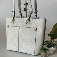 ราคา กระเป๋าสะพายทรงโทส Michael Kors Women Ladies Medium Double Pocket Tote Shoulder Bag Handbag Purse 35F3GTVT3B (25221672772)
