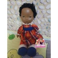 ราคา ตุ๊กตาผิวสีสูง14" แบรนด์fisher-price toy ตัวเป็นผ้าตำหนิสีตกช่วงเท้า(ถ่ายจากตัวจริงพร้อมส่ง) (19281547140)