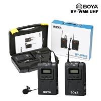 ราคา BOYA UHF Wireless Microphone System BY-WM6 [ ของแท้ สินค้าปลอมยินดีคืนเงิน] (3906234397)