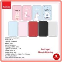 ราคา แบตสำรอง Yoobao M25-V3 ความจุ 20000mAh ลายการ์ตูนน่ารัก แท้100% (5157791734)