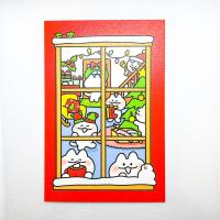 ราคา Postcard โปสการ์ดนว้องแมวน่ารักแบบเหมียวๆ [Plariex] (22118475336)