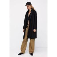ราคา Zara LAPEL COAT สีดำ เสื้อโค้ทยาวแบรนด์ Zara มีกระเป๋า (20339223483)