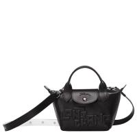 ราคา Longchamp mini top handle bag le pliage cuir (5747741063)