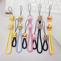 ราคา น่ารักหมีพูห์เชือกไนล่อนเชือกถักโทรศัพท์มือถือป้องกันการสูญหายเชือกเส้นเล็กเชือกมือ (29389973847)