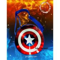 ราคา กระเป๋าสะพายกัปตันอเมริกา Nice กระเป๋าสะพายกัปตันอเมริกา กระเป๋าเด็กโต (24597359343)