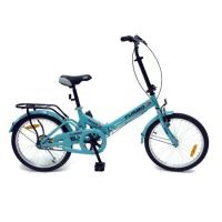 ราคา Turbo Bicycle จักรยานพับได้ รุ่น 20" STEEL มีโช๊ค (สีเขียว) (300667625)