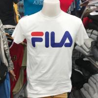 ราคา เสื้อคอกลม สกรีน FILA สีขาว สีดำ (1471427729)